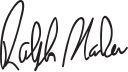 Ralph Nader – podpis
