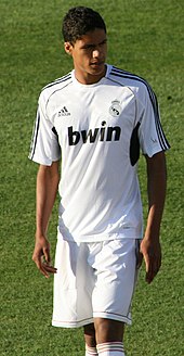 Varane training with Real Madrid in 2011