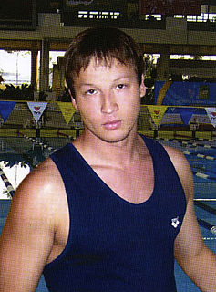 Ravil Nachaev Uzbek swimmer