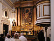 Interior de la iglesia.