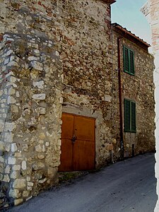 Vestiges de la Porta Senese.