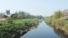 River Wharfe at Tadcaster