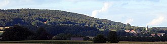 Der Luftkurort Rödinghausen am Südhang des Wiehengebirges