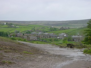 <span class="mw-page-title-main">Rookhope</span> Human settlement in England