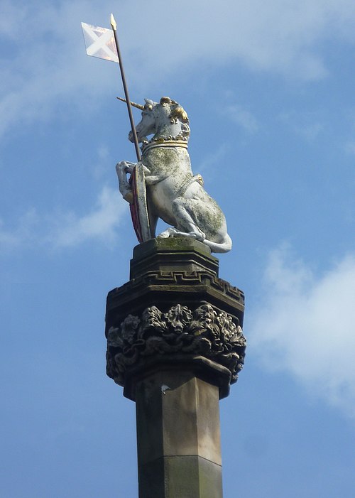 Royal Unicorn on the Cross