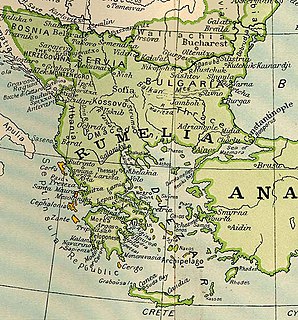 Rumelia Term for the Balkans under Ottoman rule
