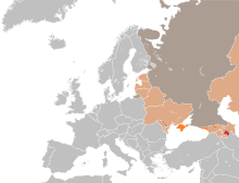 Russian recognition of european post-sovietic territories early 2014.svg