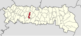 Location in Ialomița County