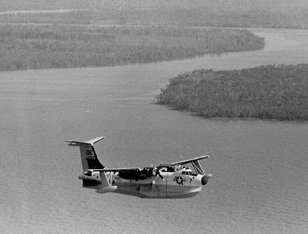 A VP-40 SP-5B Marlin on patrol in 1965