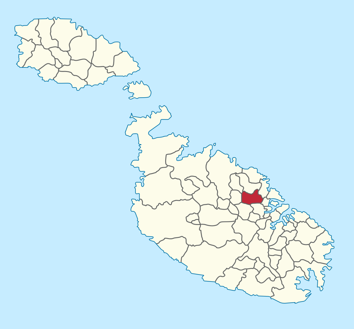 San Gwann Malta Map File:san Gwann In Malta.svg - Wikimedia Commons