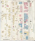 Thumbnail for File:Sanborn Fire Insurance Map from Towanda, Bradford County, Pennsylvania, 1949, Plate 0002.jpg