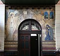 Sankt Lukas Kirke Vægmaleri af Mariæ Bebudelse