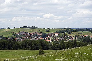 <span class="mw-page-title-main">Saulgrub</span> Municipality in Bavaria, Germany