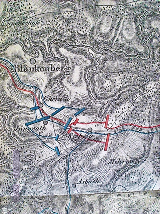 <span class="mw-page-title-main">Battle of Kircheib</span> Battle of the War of the First Coalition