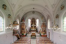 Interior of Schlatt village church Schlatt Kirche innen.jpg