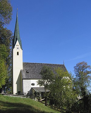 Pilgrimage church Maria zu den seven Linden in the district Raiten