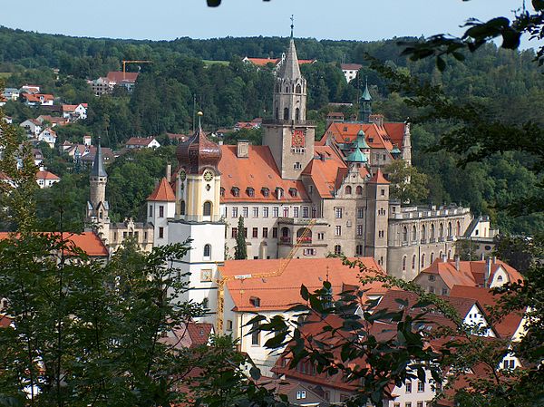 Sigmaringen Castle, from the south