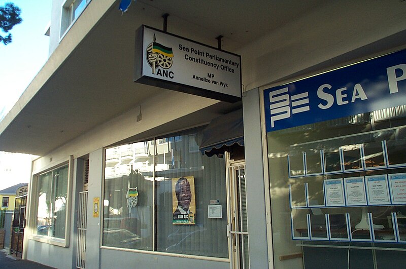 File:Sea Point ANC office Annelize van Wyk MP.jpg