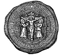 The seal of the Guild of the Holy Cross Seal-of-the-Gild-of-the--Holy-Cross,-Birmingham.jpg