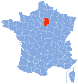 सीन-एत-मार्नचे फ्रान्स देशाच्या नकाशातील स्थान