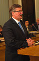 Bronisław Komorowski Marshal of the Sejm of the Republic of Poland