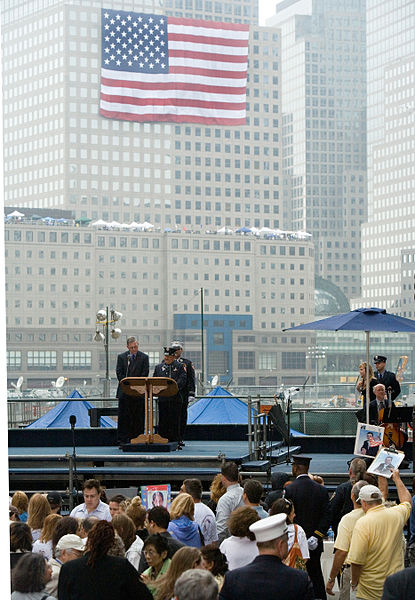 File:September 11th victims being remembered in New York.jpg