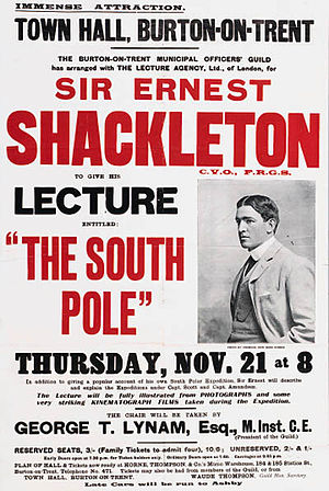 Ernest Shackleton: Gyermek- és ifjúkora (1874–1890), A kereskedelmi flottánál (1890–1901), A Discovery-expedíció (1901–1903)