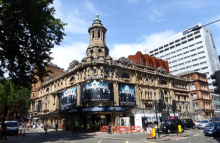 Shaftesbury Theatre in Bloomsbury