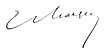 Signature de Yves Le Trocquer