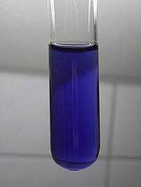 An aqueous solution of "chromium peroxide"