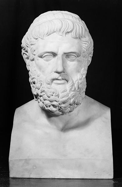 File:Sophocles, from the bust in the Lateran, Rome. Wellcome M0015415.jpg