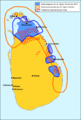 Sri Lanka - Guèrra Civila (situacion en 2007).png