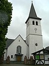 Außenansicht der Kirche St. St. Martin in Dünschede