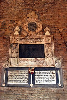 Memorial to John Hutchinson St Margaret Commemorative Plaque.JPG