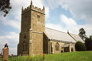 Church of St Mary, Cloford church in Mendip, United Kingdom. NHLE number: 1295509
