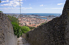 Stairs, Chemin du Mas Rousson, Sète, Hérault 03.jpg