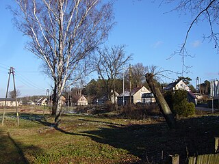 Stara Oleszna Village in Lower Silesian, Poland