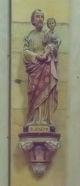 File:Statue of Saint Joseph in Notre-Dame-de-la-NativiteChurch of Cenac.jpg