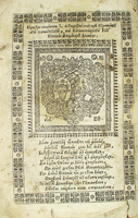 Sida 2 i den heliga och gudomliga Psalmboken (1723, nu förvarad i biblioteket i Stavropoleos-klostret), tryckt under Nicholas Mavrocordats regeringstid.  Moldaviens (vänster) och Valakiens (höger) vapen är tryckta på boken.