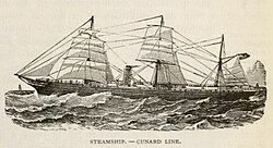 Parowiec Cunard Line 1878.jpg