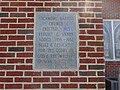 Sycamore Baptist Church corner stone