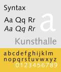 Thumbnail for Syntax (typeface)