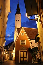 An der Heiliggeistkirche in der Revaler Unterstadt