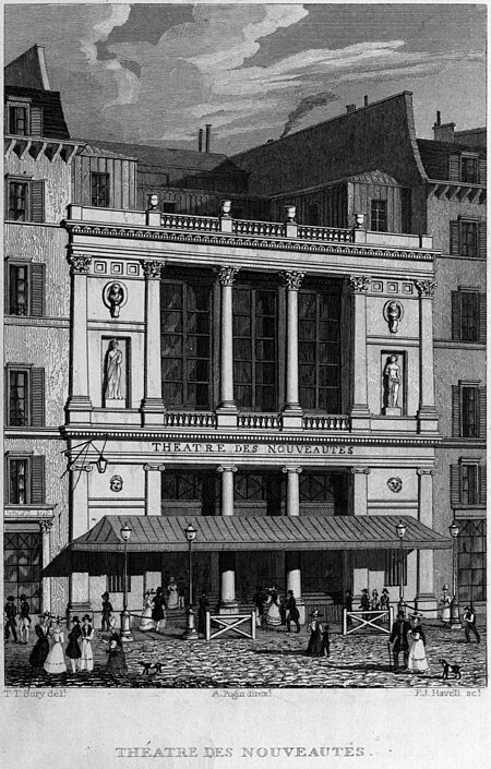 Théâtre des Nouveautés, 1831