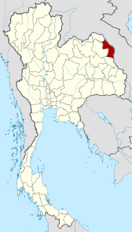 থাইল্যান্ডর মানচিত্রগত চাংৱাত নাখোন ফানোম