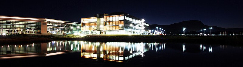 File:The Innovation Campus at night.jpg
