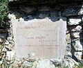 Grieders grav nær Col de la Madeleine