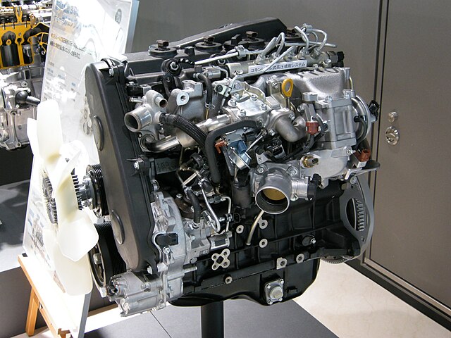 Toyota (Тойота) 1CD-FTV: фото двигателя