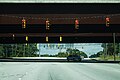 Traffic lights in Greensboro, North Carolina.