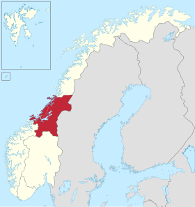 Localisation de Trøndelag
